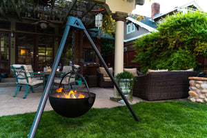 Cowboy Cauldron The Dude 24" Fire Pit & Grill – alternate product view 3